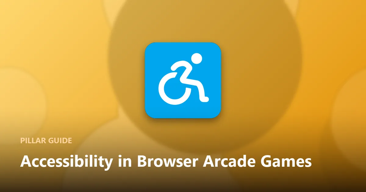 Illustration of accessible game controls and options