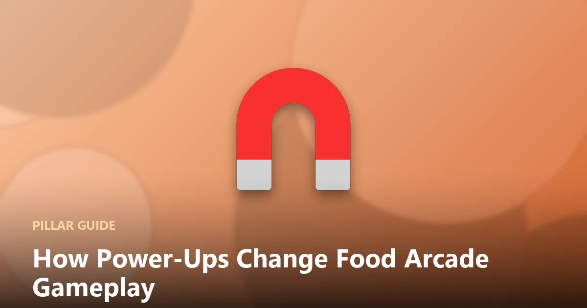 Illustration of arcade power-up icons